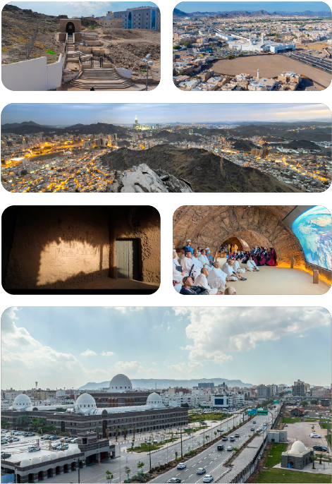 معالم مكة والمدينة